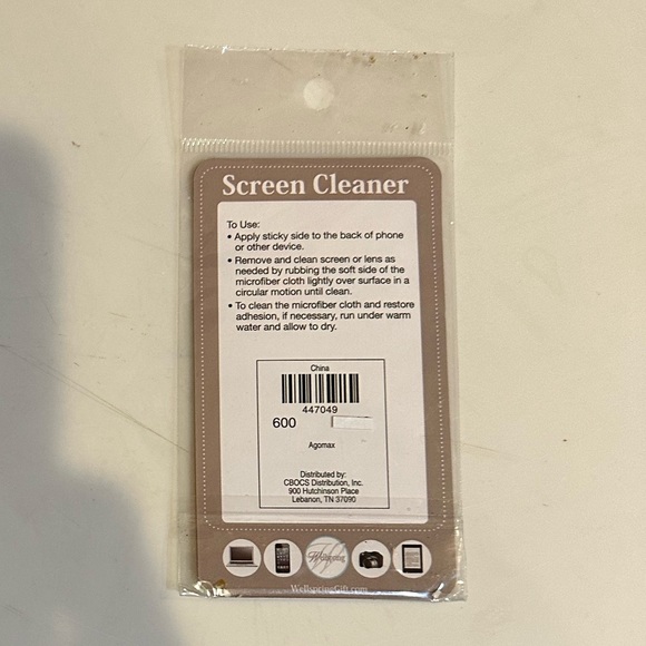 MINI SCREEN CLEANER SET CAMOUFLAGE CAMO CELL PHONE 1.75” REUSE PEEL WIPE STICK - Picture 5 of 5